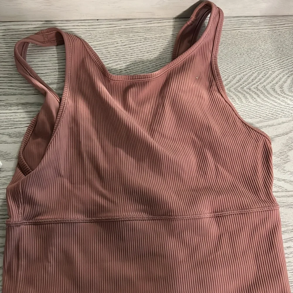 lululemon tank top, used twice, pinkish color - Picture 2 of 2